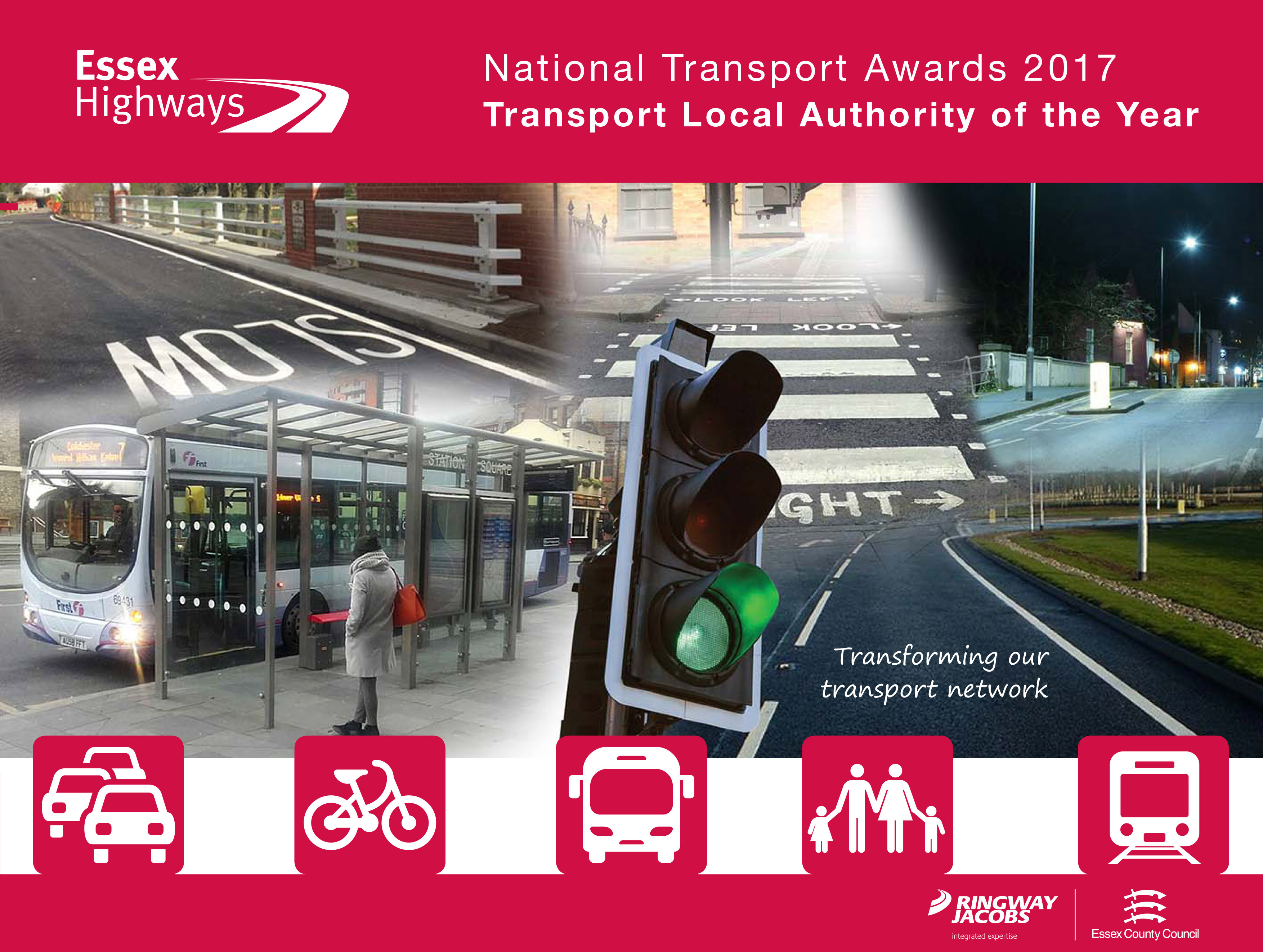 Essex County Council secures top transport award
