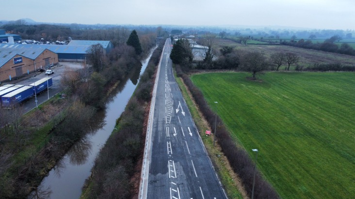 Safety and Sustainability Innovation Day held as part of Ringway Jacobs A51 Improvement Scheme in Cheshire East