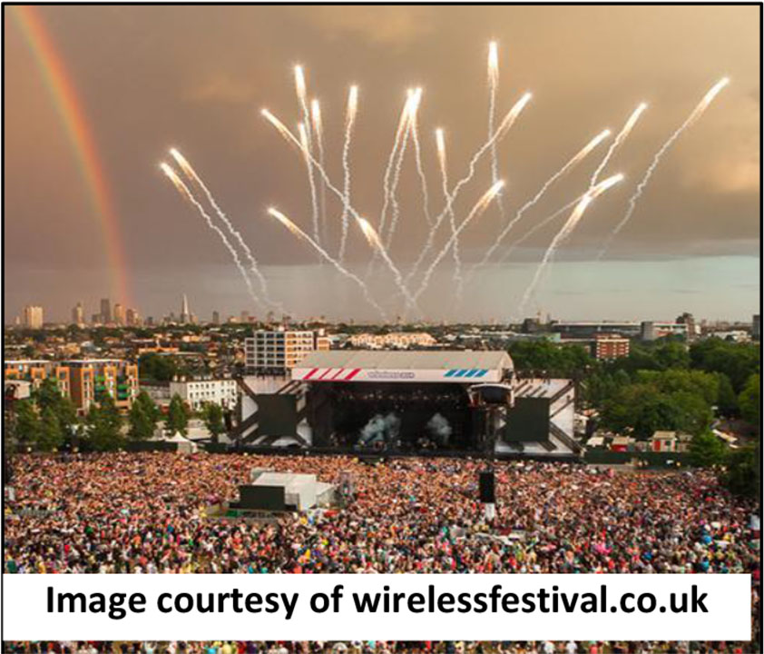 Quick response at Finsbury Park after festival